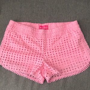 Lilly Pulitzer for Target pink shorts
